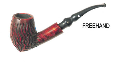 Free Hand Textured Pipe